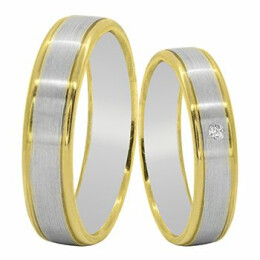 Snubní prsteny ze zlata 585/1000 991SN49
