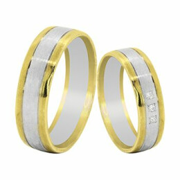 Snubní prsteny ze zlata 585/1000 991SN53