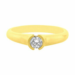 Zásnubní prsten ze zlata s diamantem 99RI0001Y