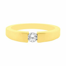 Zásnubní prsten ze zlata s diamantem 99RI0003Y