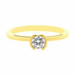 Zásnubní prsten ze zlata s diamantem 99RI0006Y
