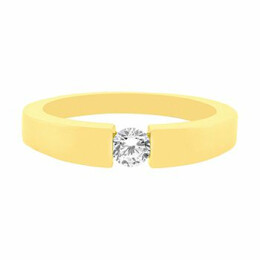 Zásnubní prsten ze zlata s diamantem 99RI0015Y