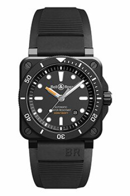 BR 03-92 Diver Black Matte BR0392DBLCESRB