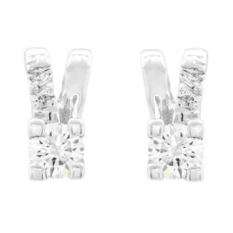 Náušnice z bílého zlata s diamanty ERD2676018G7