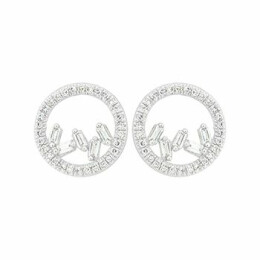 Zlaté náušnice s diamanty Altman Diamond FE8480