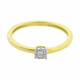 Dámský diamantový prsten ze zlata FR1493703Y
