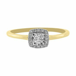 Prsten ze zlata osázený diamanty FR864912