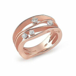 Zlatý prsten s diamanty Annamaria Cammilli Dune GAN0778P