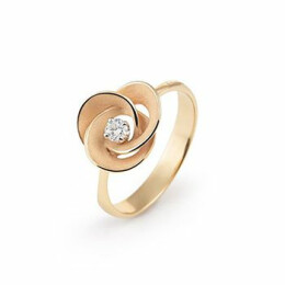 Zlatý prsten s diamanty Annamaria Cammilli Desert Rose GAN3228J