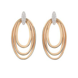 Náušnice Dune Chic Pavé GOR3674PAVJ