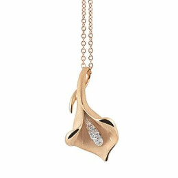 Zlatý náhrdelník s diamanty Annamaria Cammilli Calla GPE0197J