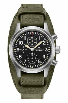 Khaki Field Auto Chrono H71706830