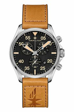 Khaki Pilot Chrono Quartz H76722531