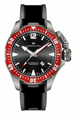 Khaki Navy Frogman Titanium Auto H77805335