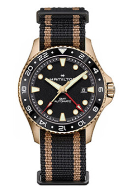 Scuba Automatic GMT 43mm Bronze H82565930