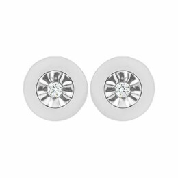 Zlaté náušnice s diamanty Altman Diamond KE05105029114