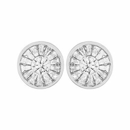 Zlaté náušnice s diamanty Altman Diamond KE429133screw