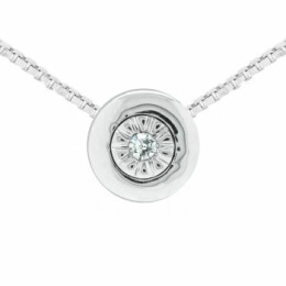 Zlatý přívěsek s diamantem KP051147372