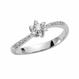 Zlatý prsten s diamanty LID2848_009S