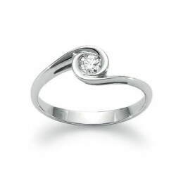Zlatý prsten s diamantem LID3208009G7