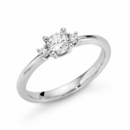 Dámský prsten ze zlata s diamanty LID3429-032G7