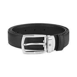 Opasek Rectangular 30 mm Belt in Leather MB116706