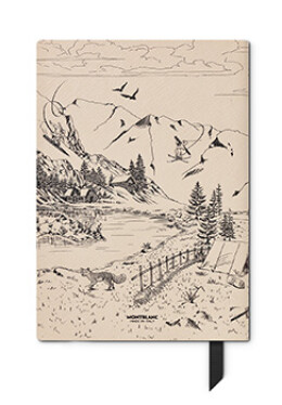 Montblanc Happy Holiday Collection Notebook #146 Small Ivory, lined MB132997