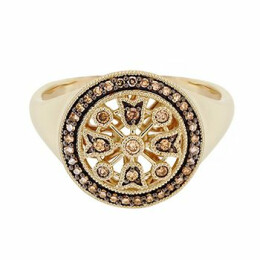 Luxusní zlatý prsten R3CH