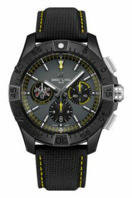 Avenger B01 Chronograph 44 Night Mission USN Bloodhounds  SB01472A1B1X1