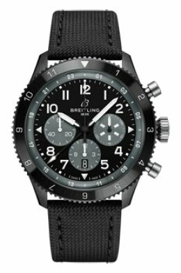 Super AVI B04 Chronograph GMT 46 Mosquito Night Fighter SB04451A1B1X1