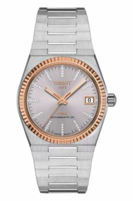 PRX 35 mm Powermatic 80 Steel & 18K Gold Bezel T9312074133600