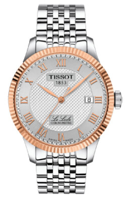 Le Locle COSC 39mm 18k Gold Bezel T9324084103300