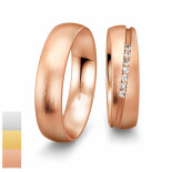 Snubní prsteny Inspirations z bílého zlata s diamanty nebo zirkony 4804136-4804135