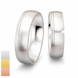 Snubní prsteny Inspirations - Cena za pár ze žlutého zlata s diamantem 4804144-4804143