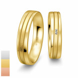 Snubní prsteny Inspirations z bílého zlata s diamanty nebo zirkony 4804170-4804169