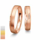 Snubní prsteny Basic Light II ze žlutého zlata s diamanty nebo zirkony 4804238-4804237