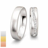 Snubní prsteny Inspiration 6 - Cena za pár ze žlutého zlata s 25 diamanty 4804252-4804251