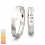 Snubní prsteny Inspiration 6 - Cena za pár ze žlutého zlata s 9 diamanty 4804254-4804253