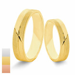 Snubní prsteny 585/1000 z bílého zlata 991SN29