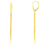 Náušnice ze žlutého zlata - řetízkové 991212390520