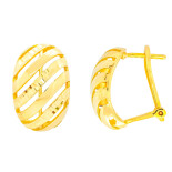 Náušnice ze žlutého zlata 99121390464