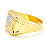 Pánský prsten ze žlutého zlata 99169390281