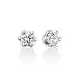 Zlaté náušnice s diamanty ERD25400