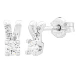 Náušnice z bílého zlata s diamanty ERD2676018G7