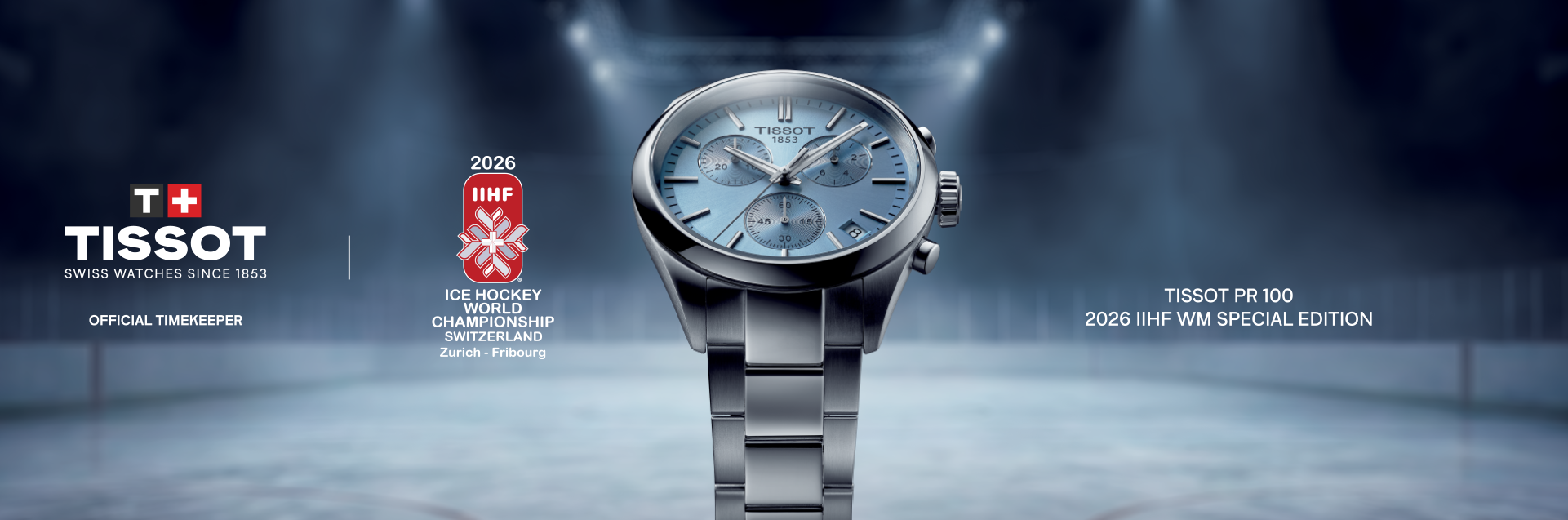 Altman | Tissot PR 100 Chronograph IIHF 2026