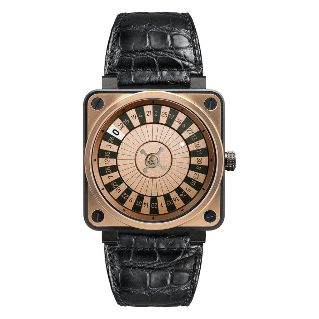 Hodinky Bell & Ross BR01-92 Casino Rose Gold & Carbon