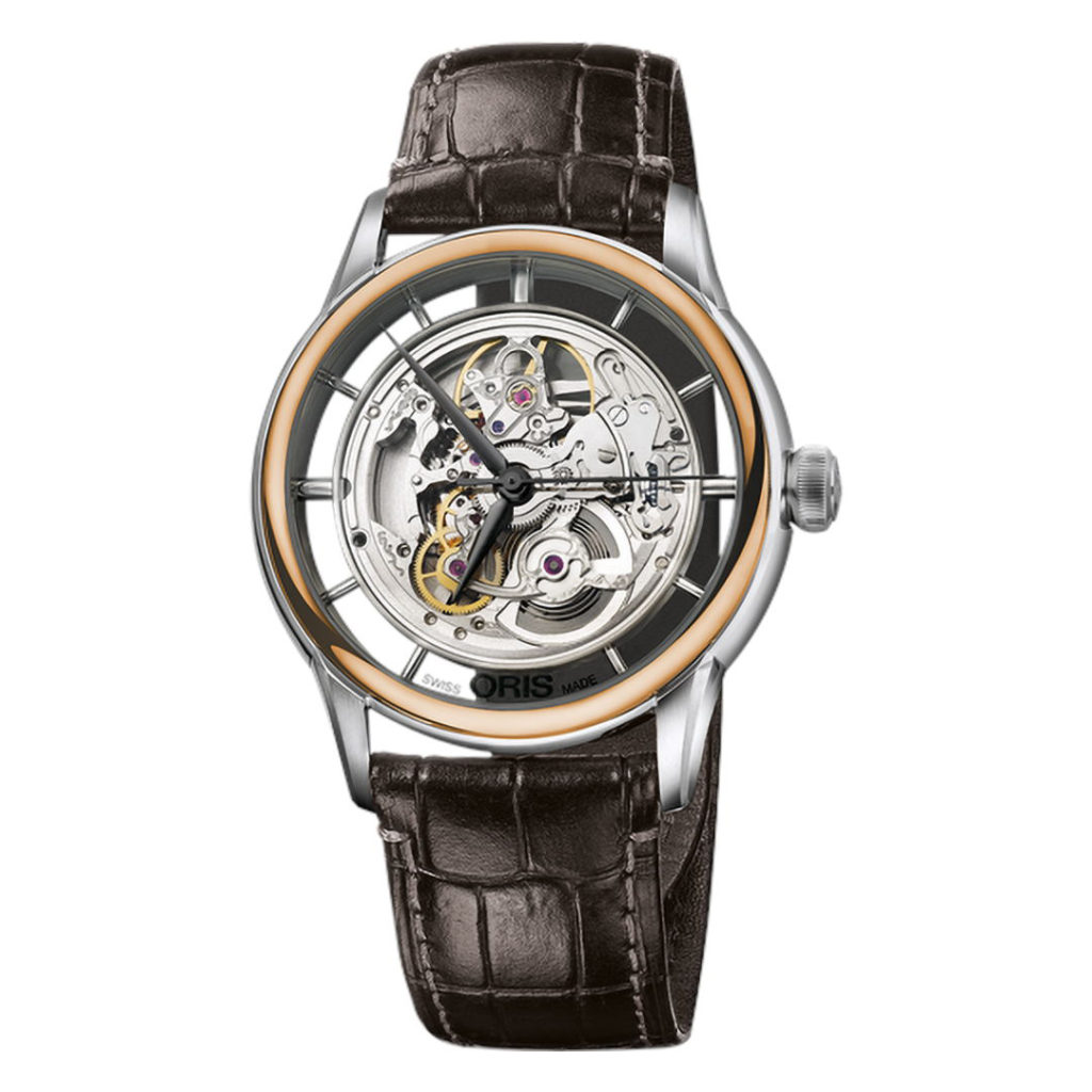 Hodinky Oris Artelier Translucent Skeleton