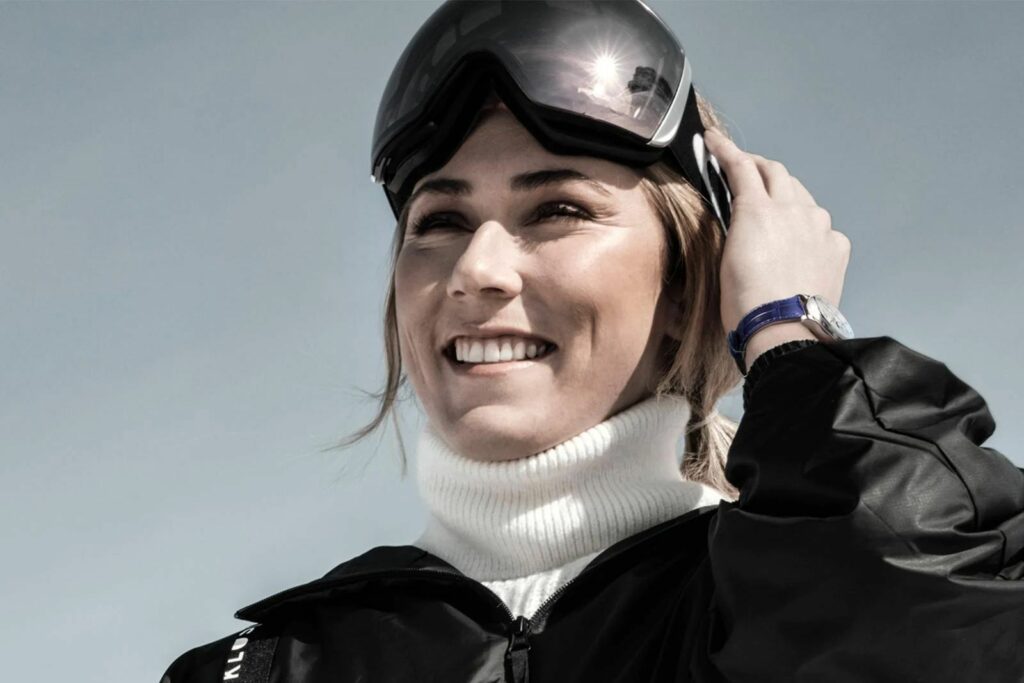 Mikaela Shiffrin s hodinkami Longines Master