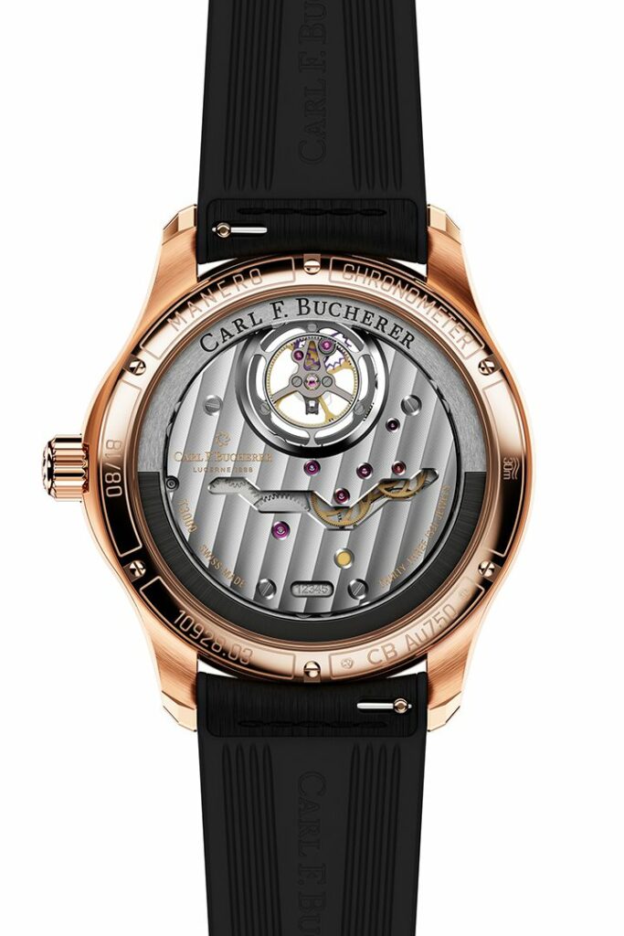 Dýnko hodinek Carl. F. Bucherer Manero Tourbillon Double Peripheral Paradise