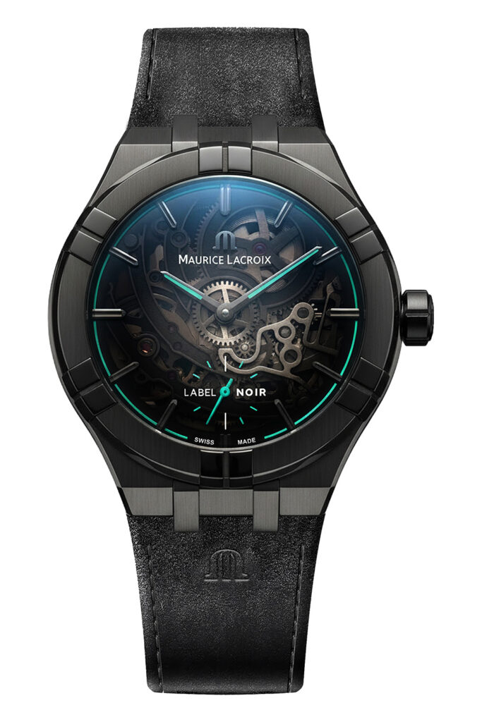 Maurice Lacroix Aikon Automatic Skeleton 45mm Label Noir AI6028DLB0B030H